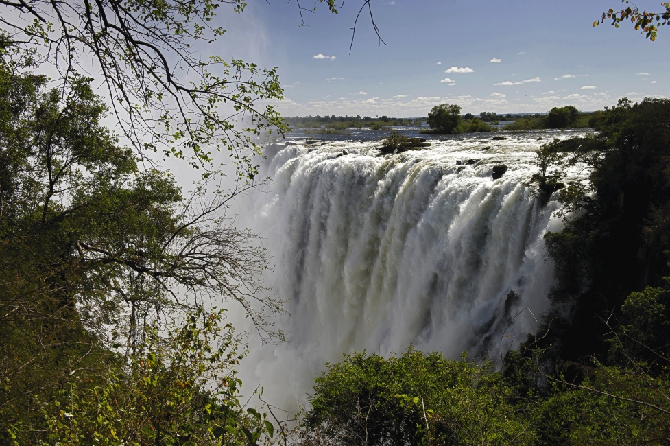 View of Victoria Falls