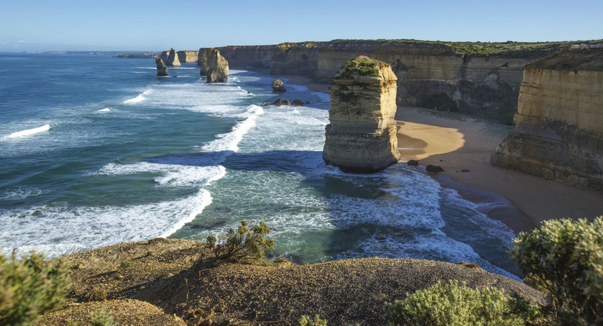 Baia lungo la Great Ocean Road
