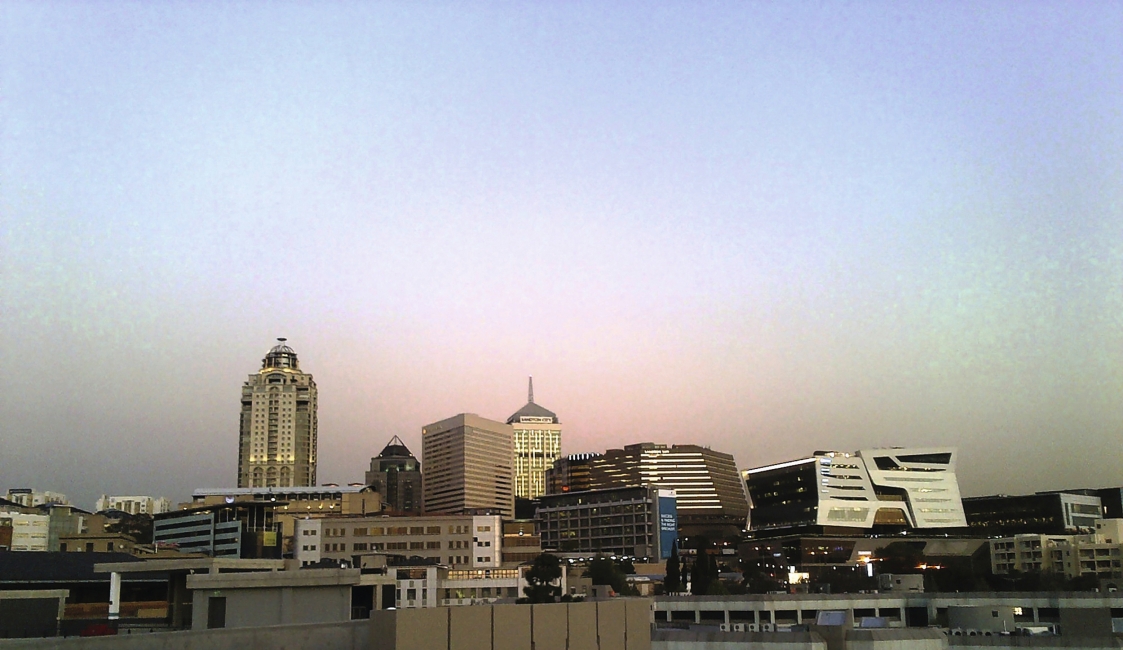 Skyline von Johannesburg