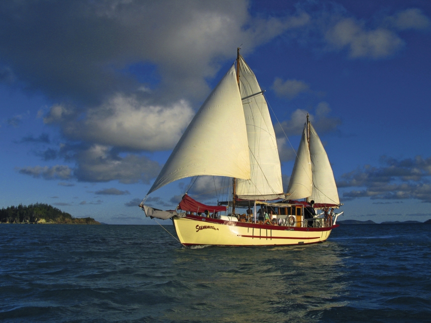 Segeln mit der Summertime am Great Barrier Reef