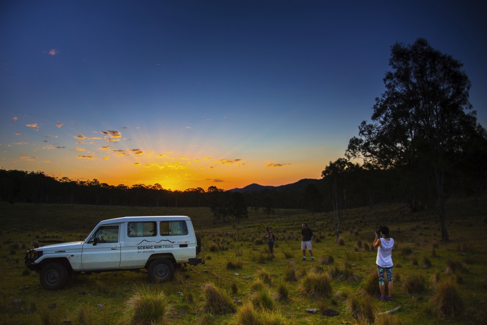 Sunset on the Scenic Rim Trail