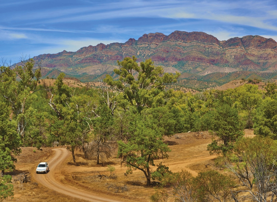 Auto nei Flinders Ranges