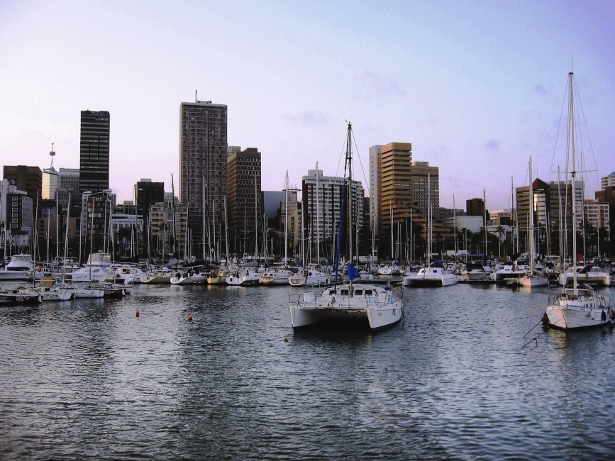 Skyline di Durban