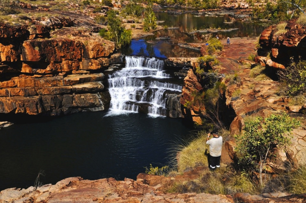 Wasserfall in der Bell Gorge, King Leopold Ranges Conservation Park