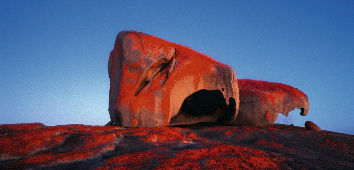 Rocce rossastre dei Remarkable Rocks, Kangaroo Island
