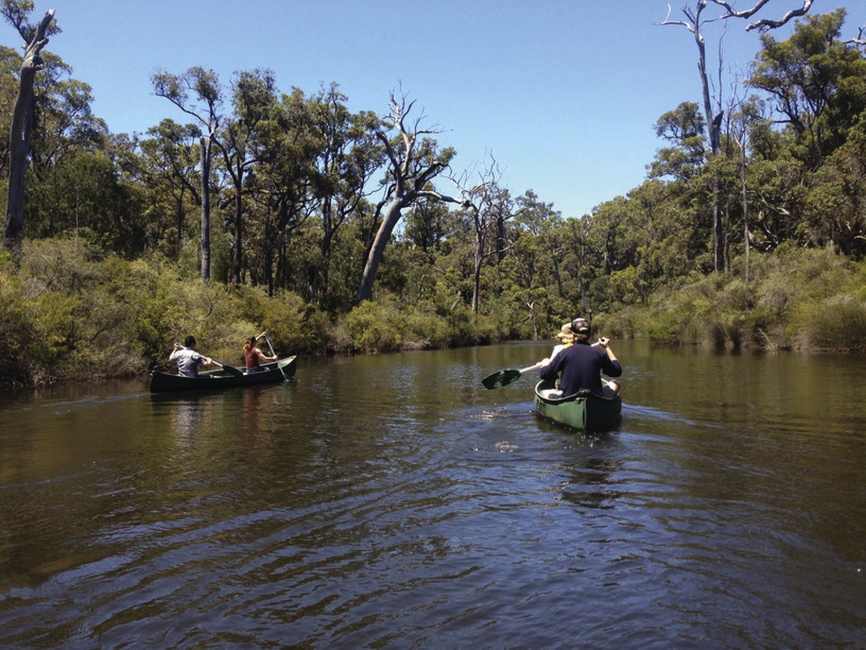 Kayak a Margaret River