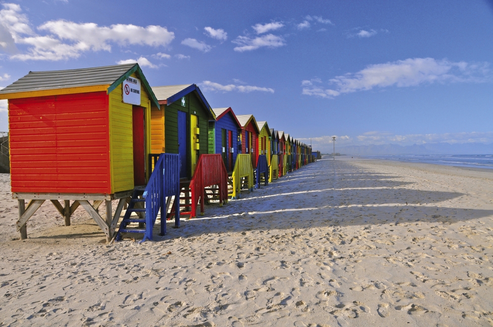 Beach huts at Muizenberg