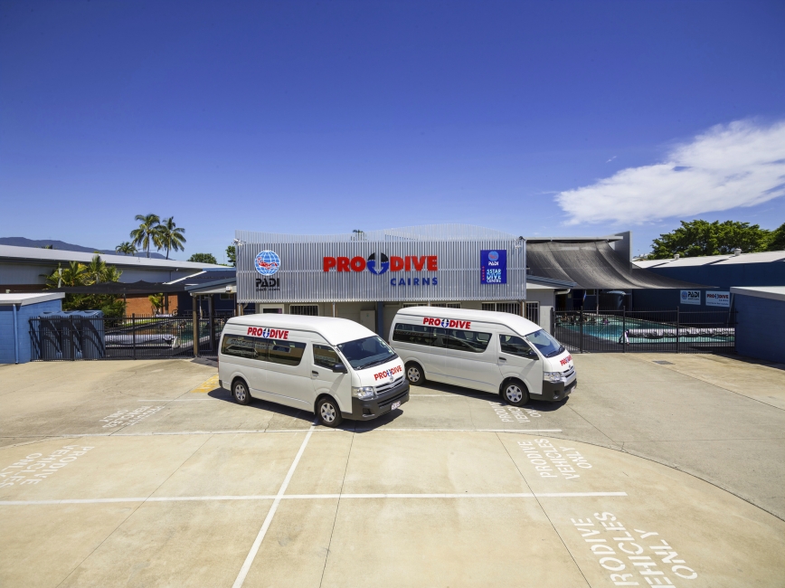 Trainingszentrum von Pro Dive in Cairns