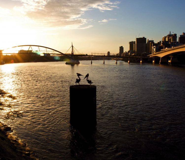 Goodwill Bridge a Brisbane